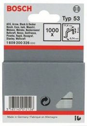 Sponka 6mm tip 53 11,4 x 0,74 1000/1– BOSCH