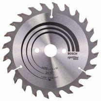 List les 150x20/16x2,4mm 24 zob za krožno žago– BOSCH