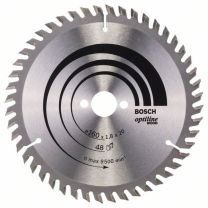 List les 160x20/16 1,8mm 48 zob za krožno žago– BOSCH