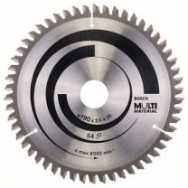 List večnamenski 190x30x2,4mm 54 zob za krožno žago– BOSCH
