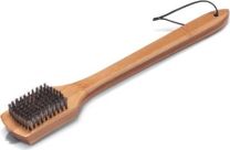 Žar dodatki - ščetka za čiščenje z lesenim ročajem, 46cm Weber