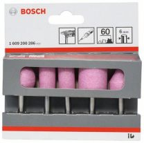 Brus s steblom 5/1,Vpenjalno steblo 6 mm; 
zrnatost 60; 25; 15; 15; 25; 20 x 24; 30; 30; 25; 25 mm