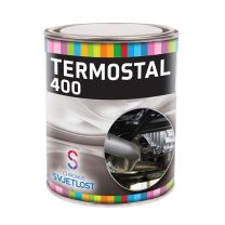Barva Termostal  400°C  0,2l srebrni sijaj