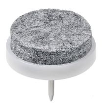 DRSNIK PRIBITNI FI24mm, beli, (Pak=8kos)