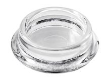 POHIŠTVENI ČEP fi 23mm, TRANSPARENT, 1/4kos