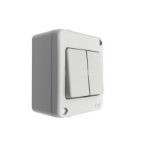 STIKALO SERIJSKO N/O FLUID SIVO IP44