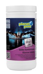 TABLETE KLOROVE KOMBINIRANE VELIKE 1KG-ZA DOLGOROČNO DEZINFEKCIJO IN SUNKOVITO KLORIRANJE VODE STOT.