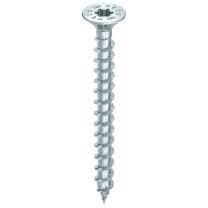 Vijak iverni Heco 3,5x20mm, (Pak=1000kos), cel navoj, vgrezna glava, T20, srebrni cink