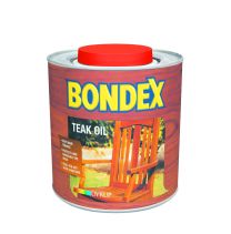 Olje za zaščito lesa Bondex- tikovo olje 0,75l