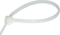 Vezica nylon bela 96x2,5mm - 100 kos 