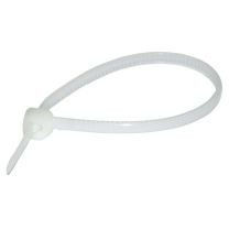 Vezica nylon bela 250x3,6mm - 100 kos MAK
