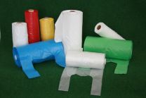 Vrečke za smeti 600x800x0,04 my, 500/1, bele brez napisa, PELD