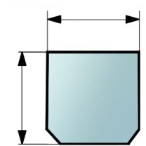 Plošča podložna -lakirana jeklena pločevina kvadratna črna 1000x1000mm Lokat.