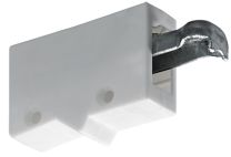 Nosilec elementa, nosilnost 60kg, plastični, bel (Pak=2kos)