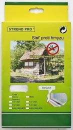 Komarnik 130x150cm, mreža, črna