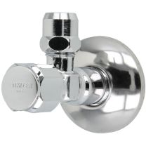VENTIL KOTNI 1/2'' - 3/8''  P-IX 794/IA samotesnilni/teflon  z preh.kosom fi 10mm BENKISER, 7303813