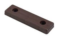 Drsnik plastični 5x14x50mm, vijačni, rjavi (Pak=8kos) 