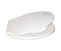 DESKA WC LUNA BELA DUROPLAST INOX TEČAJI