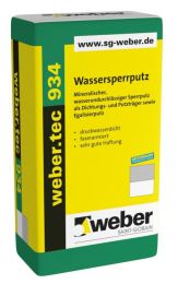 Vodoodbojni omet  tec 934 25 kg Weber