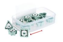 Posoda  za kekse + modelčki za kekse set 12/1 23x14x3,2cm
