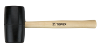 Kladivo gumi 680 g lesen ročaj TOPEX