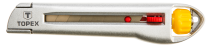 Nož olfa 18mm inox vodilo kovinsko ohišje TOPEX