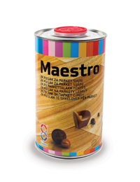 Maestro 2K pu lak za parket polmat 10l