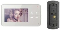 DOMOFON barvni 11cm (4,3") LCD komplet H1134 Siv