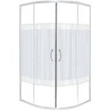 KABINA TUŠ PKL TW80S 80x80x180, 4mm,l, polkrožna