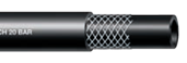 Cev AirTech 6x14mm, 40 m, črna, kolut
