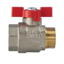 VENTIL KROGLIČNI METULJČEK 1/2“ Dn 15,  Z/N .. 110 C