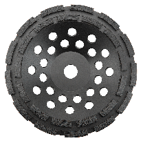 Lonec brusni diamantni segm 2-vrstni 125 x 22.2 x 5 mm Graphite