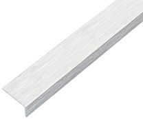 KOTNI PROFIL 15x10x1mm/1m, ALU inox temen, samolepilni
