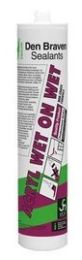 Akrilna tesnilna masa Zwaluw bela wet on wet 310 ml
