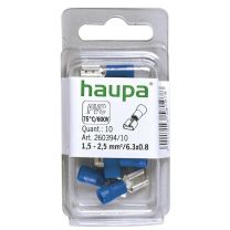 Natični kontakti izolirani 1.5-2.5 /6.3x0.8 PVC 10/1