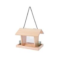 HIŠKA PTIČJA LESENA 26 CM KOOP.