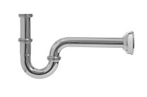 Sifon za umivalnik INOX  "S" (spodnji del)   1-1/4",art.560A26,  