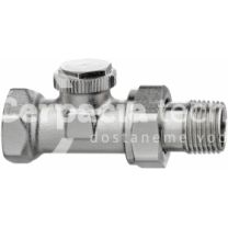 ZAKLJUČEK RADIATORSKI RAVNI 3/8" DN15 mm HEIMEIER, Regutec