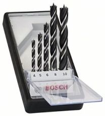 Komplet svedrov za les 4; 5; 6; 8; 10 mm 5/1 Robust Line– BOSCH