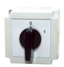 STIKALO odmično 4G-25-91-PK 0-1 2P 60° v ohišju