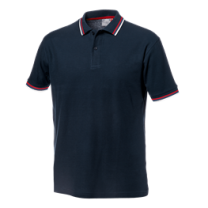 Majica polo Salsa modra z rdečim robom št.S