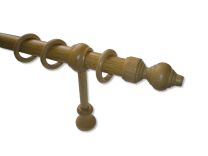 KARNISA FILIGRANO FI28mm, 200cm, hrast svetel 