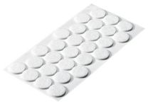 Blažilec samolepilni  D28mm, beli