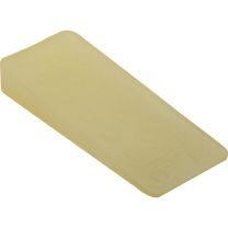 Klin 16x32x95mm, za vrata, plastičen transparent 