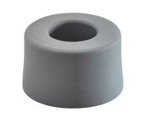 Zaustavljalec vrat FI40x25mm, plastičen, vijačni, siv