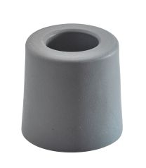 Zaustavljalec vrat FI40x40mm, plastičen, vijačni, siv