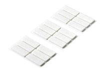 Drsnik samolepilni 16x44mm bela  art.9191040