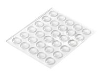 Blažilec samolepilni  D8x2,5mm, prozoren