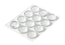 Blažilec samolepilni  D16x8mm, prozoren