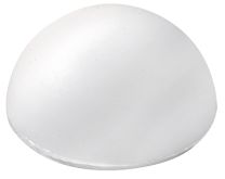 Blažilec FI30x13mm, stenski, samolepilni, beli (Pak=4kos) 